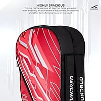 HUNDRED Two Step Kit Bag - Red HUNDRED Two Step Kit Bag - Red