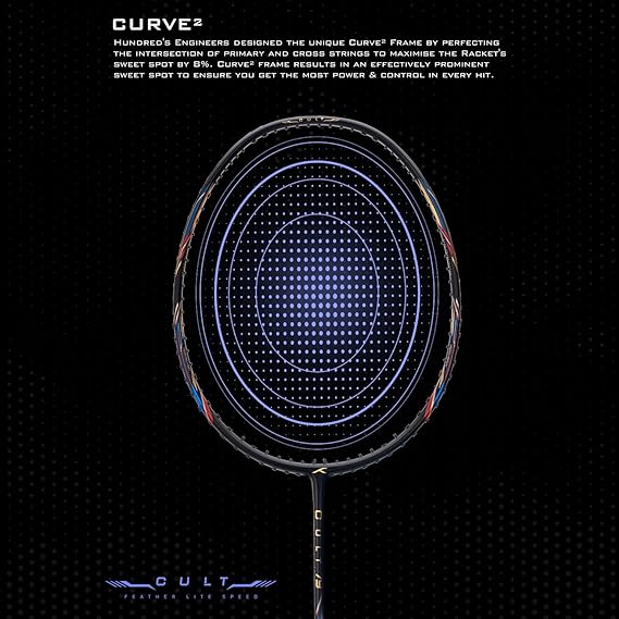 Hundred Cult 79 - Strung Badminton Rackets Hundred Cult 79 - Strung Badminton Rackets