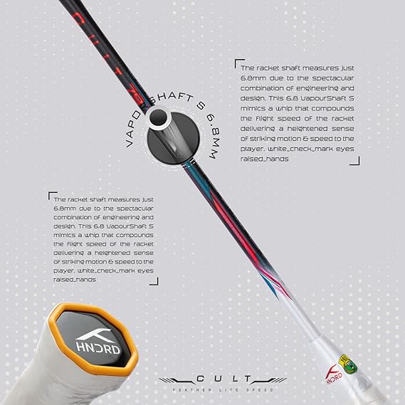 Hundred Cult 79 - Strung Badminton Rackets Hundred Cult 79 - Strung Badminton Rackets